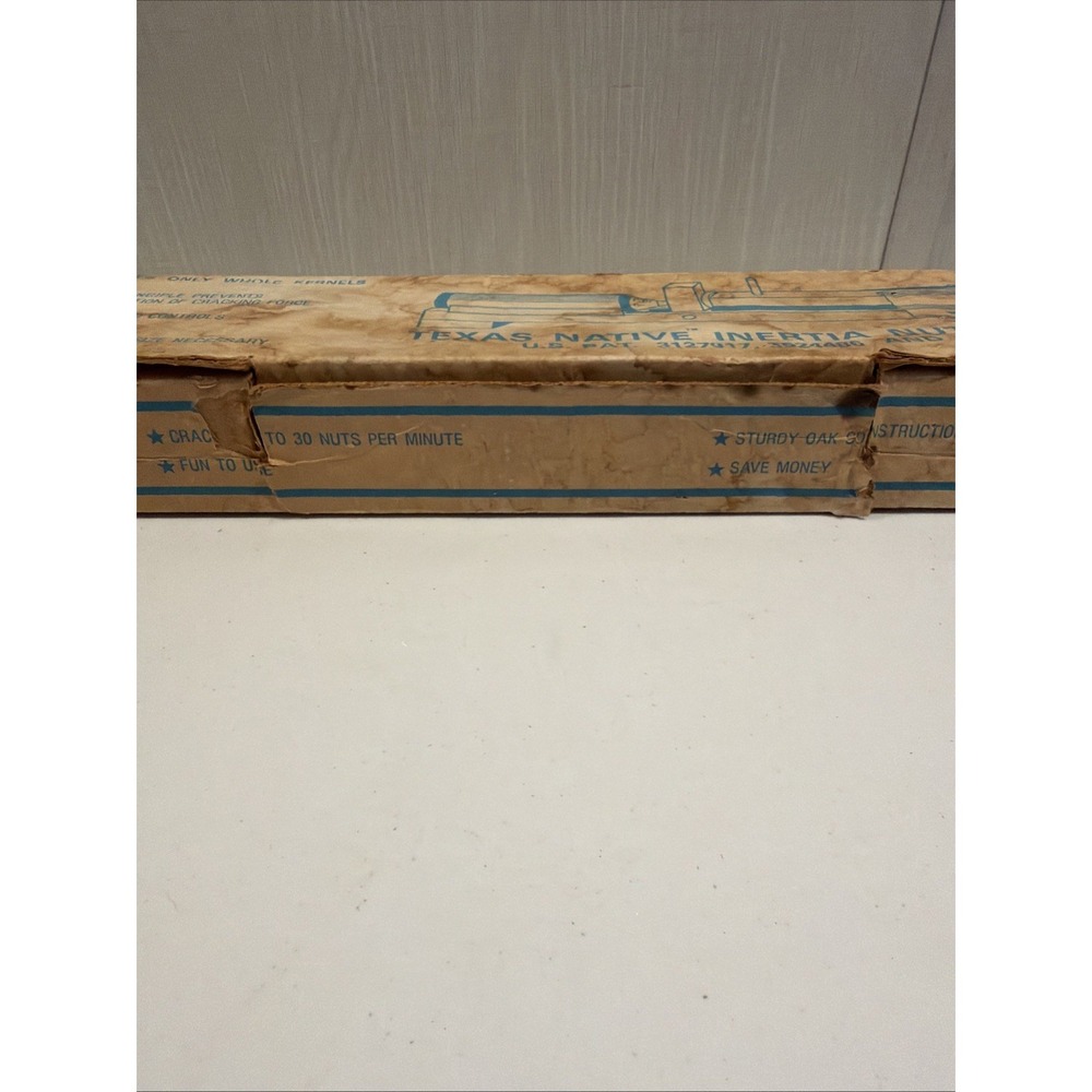 Vtg Texas Native Inertia Nutcracker Model #7141 w/ Original Box - Picture 3 of 8